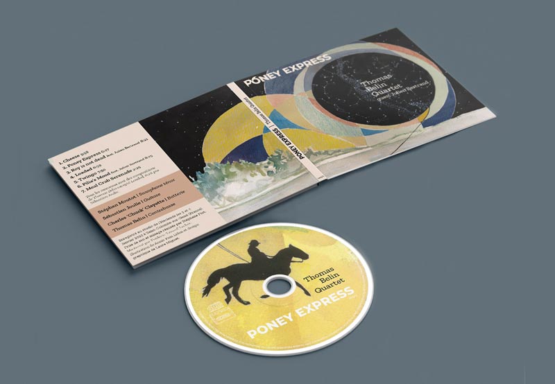 Pochette CD Thomas Belin Quartet